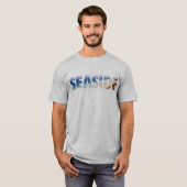 Strandtank (schwarz) T-Shirt (Vorne ganz)