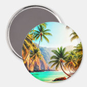 Strandtapete Magnet (Vorderseite/Rückseite)