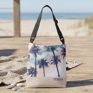 Strandtasche für Frauen aus Canvas groß verstellba Tragetaschen Mit Langen Trägern