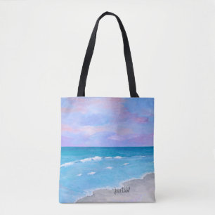 Strandtasche für Sonnenuntergänge in Premium-Quali Tasche