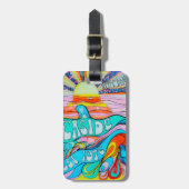 Strandtasche Gepäckanhänger (Vorderseite vertikal)