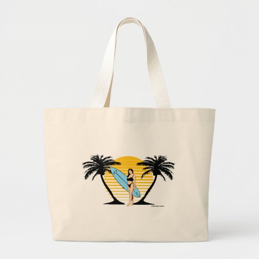 Strandtasche Jumbo Stoffbeutel (Vorne)