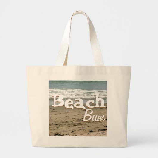 Strandtasche Jumbo Stoffbeutel (Vorne)