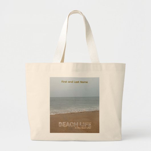 Strandtasche Jumbo Stoffbeutel (Vorne)