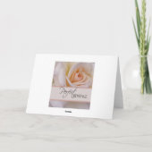 Strandthema danken Ihnen Dankeskarte (Rückseite)