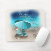 Strandtherapie Mousepad (Mit Mouse)