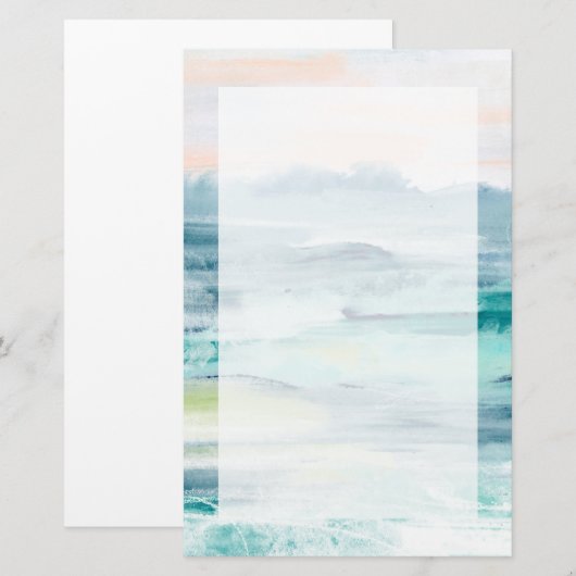 Strandtiche II Briefpapier (Vorne/Hinten)