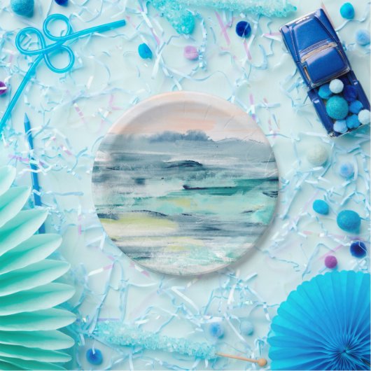 Strandtiche II Pappteller (Party)