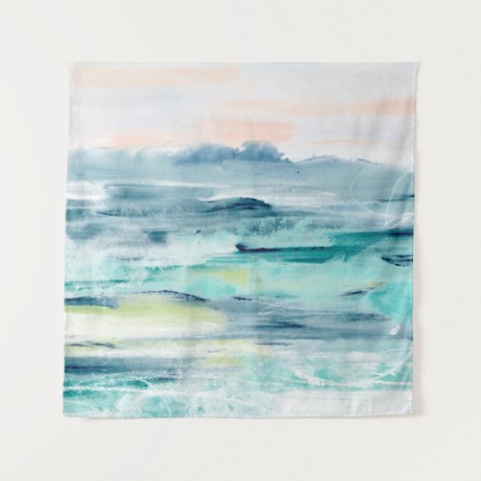 Strandtiche II Wandteppich (Vorderseite)