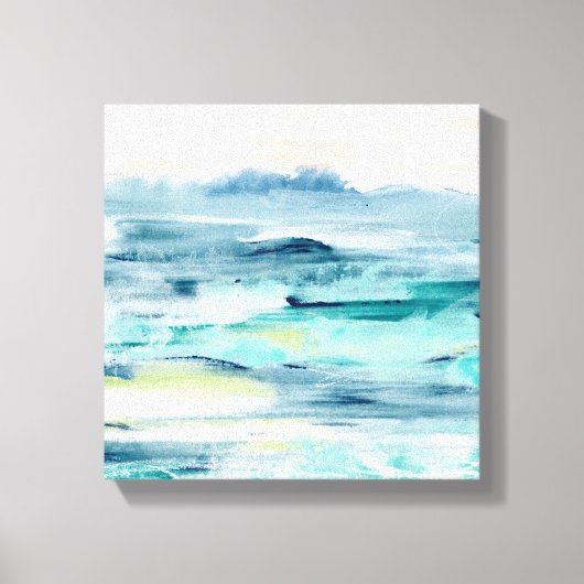 Strandtides II Leinwanddruck (Vorderseite)