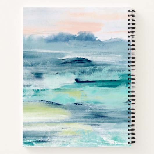 Strandtides II Notizblock (Rückseite)