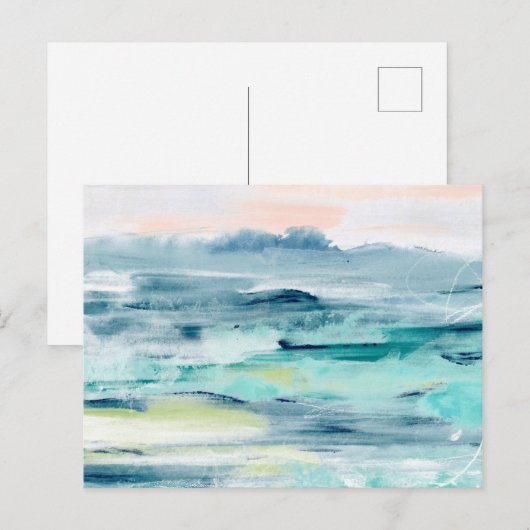 Strandtides II Postkarte (Vorne/Hinten)