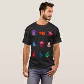 Strandtiere süß . T-Shirt (Vorne ganz)