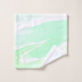 Strandtöne Badhandtuch Set (Waschlappen)