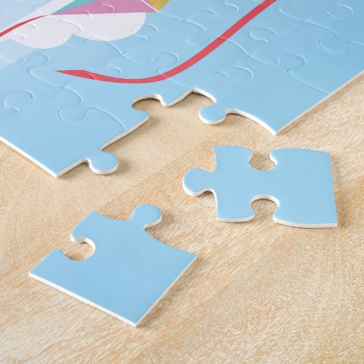 Strandtouren, Drachen, Sonnenschirme und Palmen Puzzle (Seite)