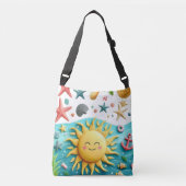 Strandtragetasche Tragetaschen Mit Langen Trägern (Vorderseite)