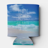 Strandträume können kühlen dosenkühler (Rückseite)