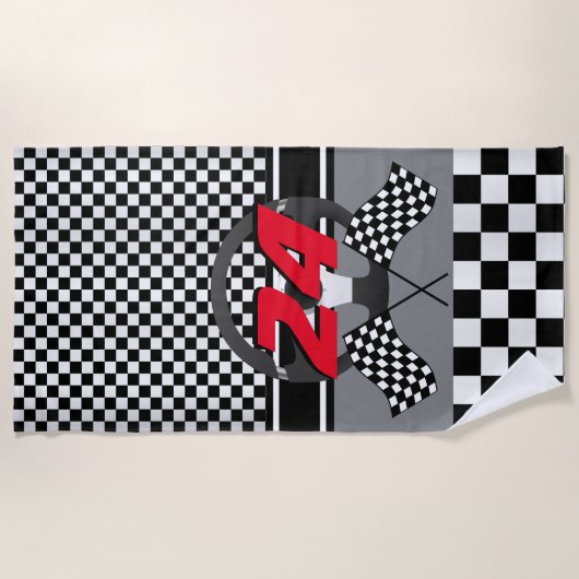 🏎 STRANDTUCH (Vorderseite)