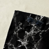 Strandtuch aus schwarzem Marmor (Beispiel)