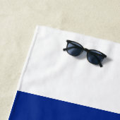 Strandtuch Blau Pause (Beispiel)