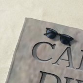 Strandtuch Carpe Diem Stone (Beispiel)