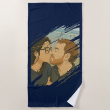 Strandtuch der Princess Liebe