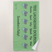 Strandtuch Die lachenden Delphine! (Vorderseite)