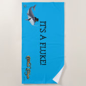 Strandtuch ES IST EIN FLUKE! (Vorderseite)