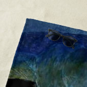 Strandtuch für Haiangriffe (Beispiel)