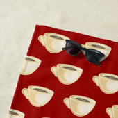 Strandtuch für Kaffee (Beispiel)