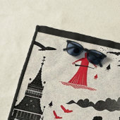 Strandtuch für Kunstdenkmäler - Globale Sehenswürd (Beispiel)