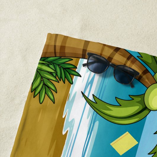 Strandtuch für Lehrer (Beispiel)