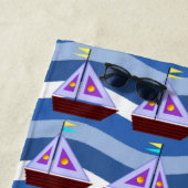 Strandtuch für Segelboote (Beispiel)