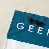 Strandtuch GEEKLEY marine (Beispiel)