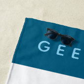 Strandtuch GEEKLEY "Oars" (Beispiel)