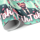 Strandtuch Geschenkpapier (Rolleneckpunkt)