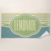 Strandtuch "Lemonade" (Vorderseite)