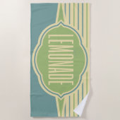 Strandtuch "Lemonade" (Vorderseite)