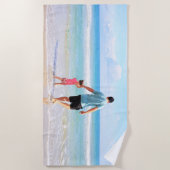 Strandtuch mit Foto hochladen (Vorderseite)
