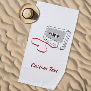 Strandtuch mit Kassette