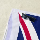 Strandtuch mit Union Jack (Beispiel)