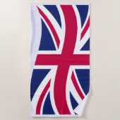 Strandtuch mit Union Jack (Vorderseite)