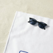 Strandtuch Play Pause Stop (Beispiel)