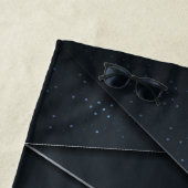 Strandtuch - Schwarze Schönheit (Beispiel)