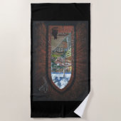 Strandtuch "Siena From Tower" (Vorderseite)