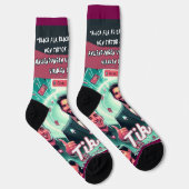 Strandtuch Socken (Rechts)