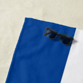 Strandtuch unter der Flagge von Indianapolis (Beispiel)
