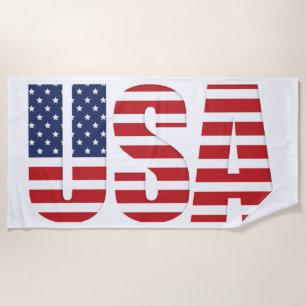 Strandtuch - USA-Flagge