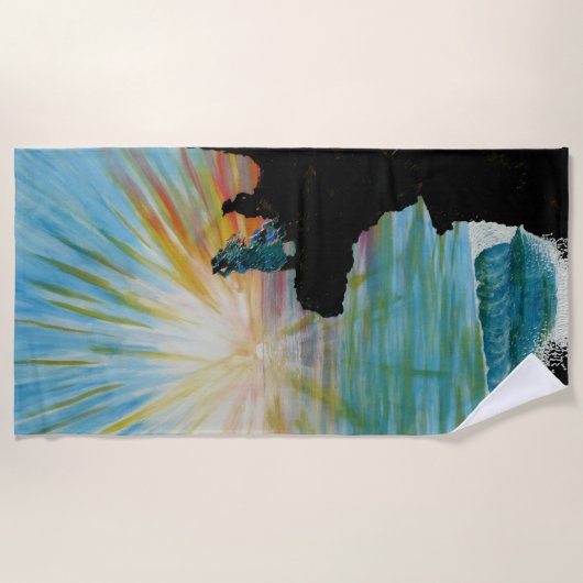 Strandtuch vom Himmel (Vorderseite)