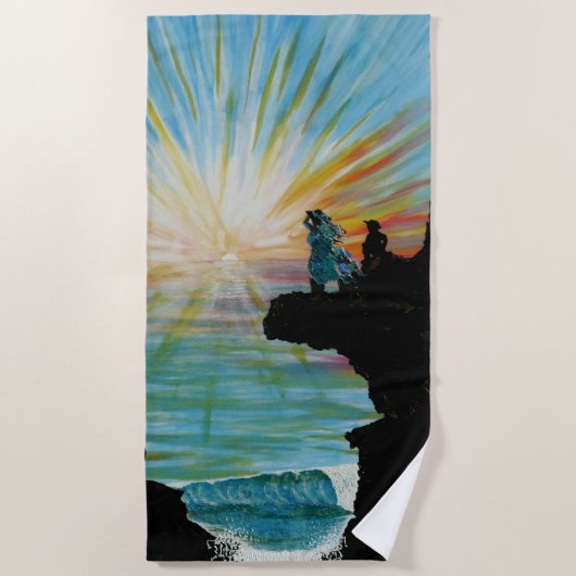 Strandtuch vom Himmel (Vorderseite)